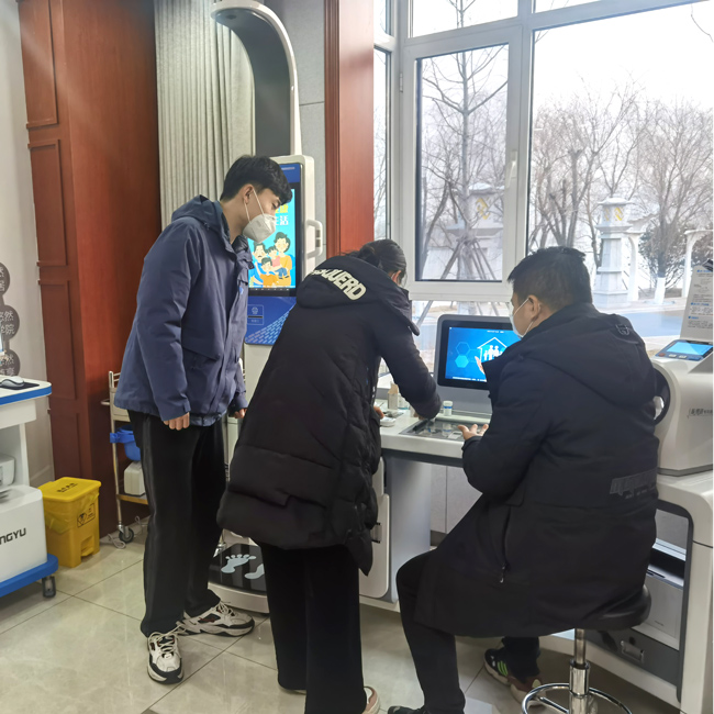 泰安悠山湖畔康养中心SH-T18健康小屋一体机客户案例